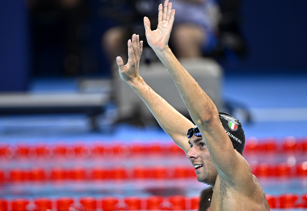 非洲选手阿布雷克在游泳比赛中实现突破 非洲选手阿布雷克在游泳比赛中实现突破