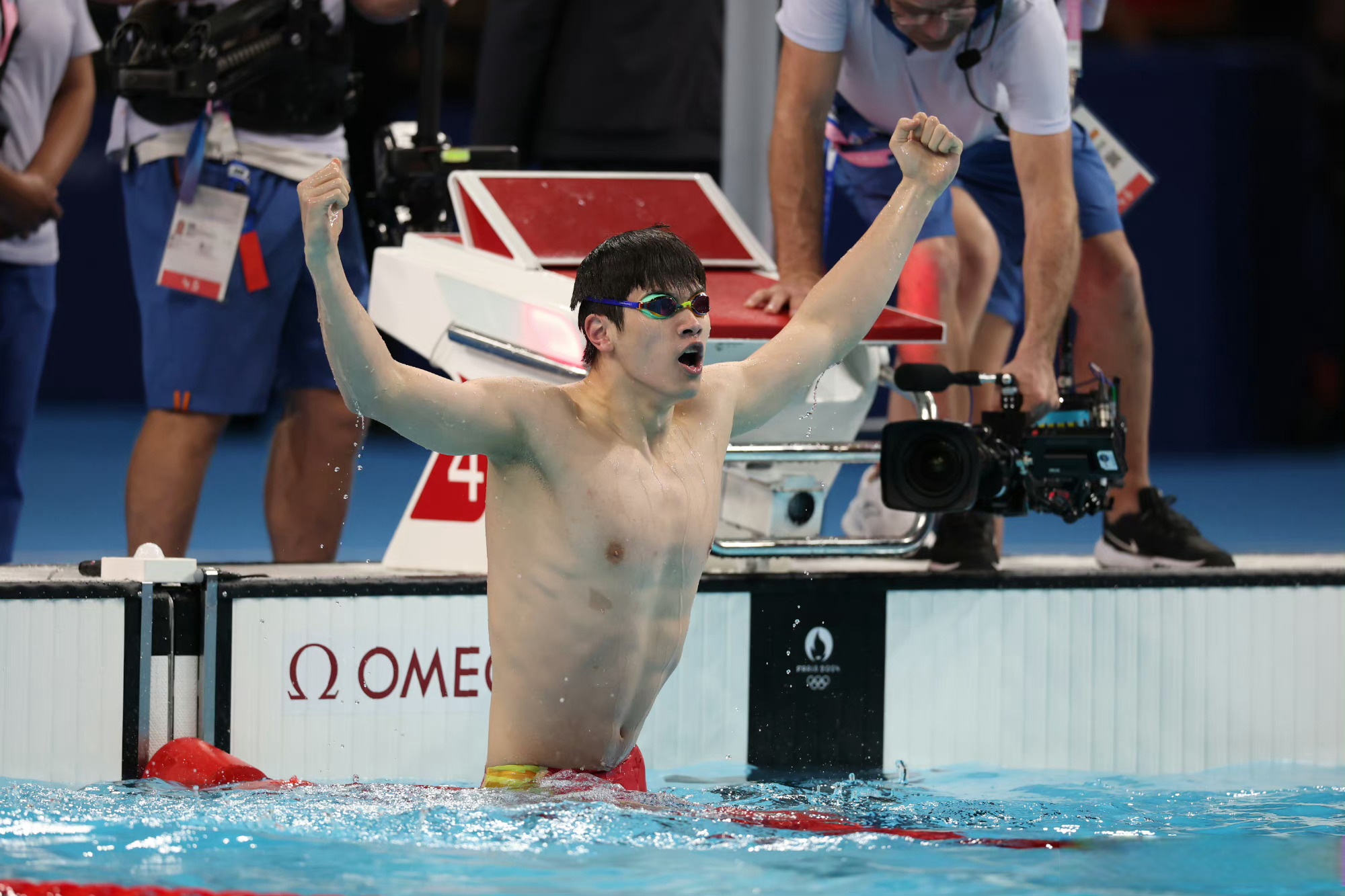 非洲选手阿布雷克在游泳比赛中实现突破 非洲选手阿布雷克在游泳比赛中实现突破